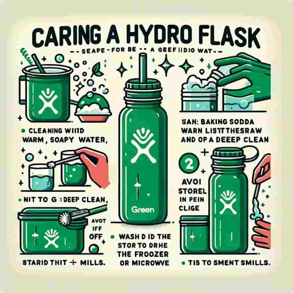 Keeping Your Green Hydro Flask in Tip-Top Shape