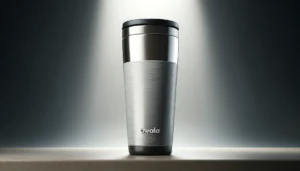 Image of an Owala 24 oz tumbler showing its features.