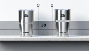 Stanley Tumbler Comparison: 30 oz vs 40 oz