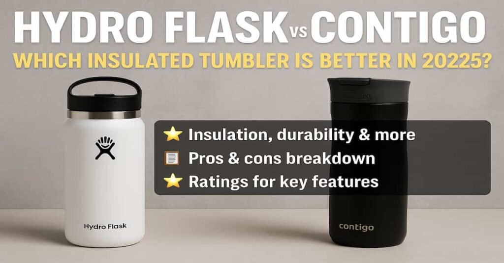 Hydro Flask vs Contigo