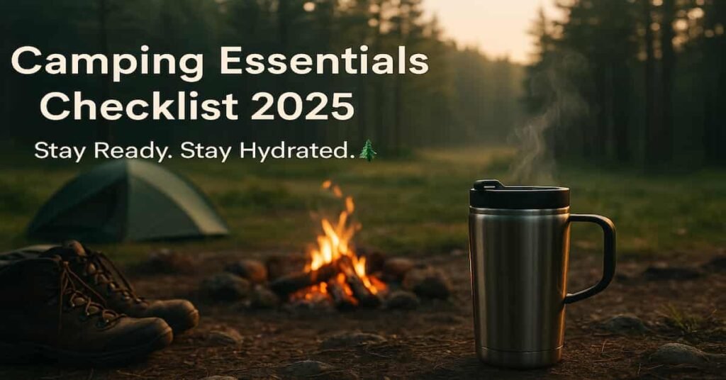 Camping Gear Essentials Checklist