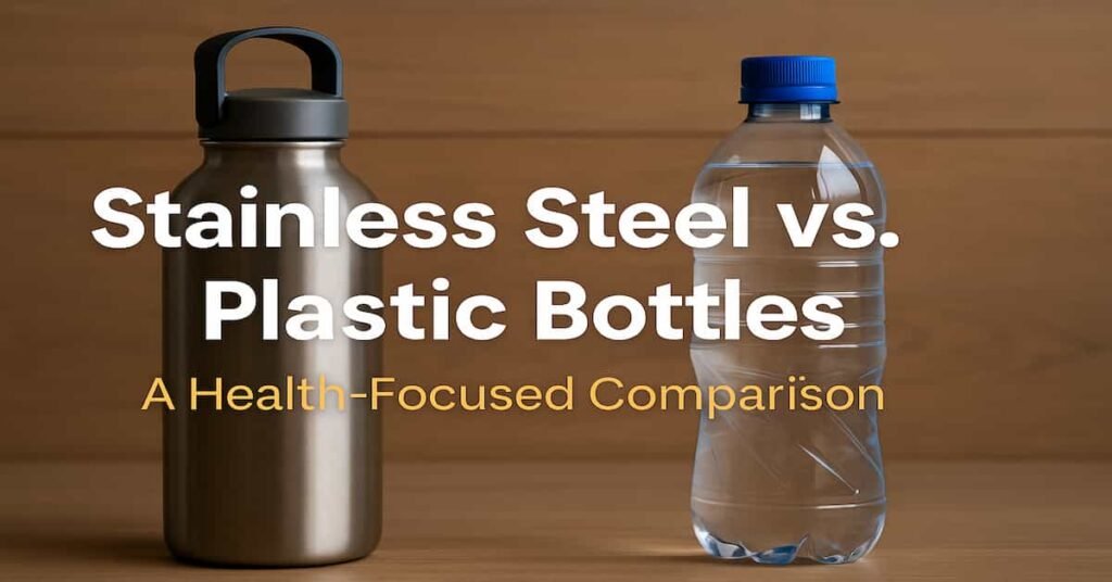 stainless steel vs plastic bottles health comparison